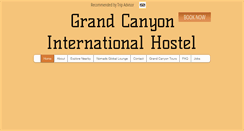 Desktop Screenshot of grandcanyonhostel.com